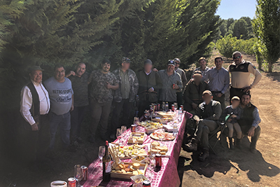 Duck shooting in Spain, preparation31